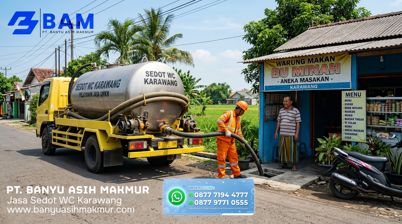 jasa sedot wc untuk umkm karawang
